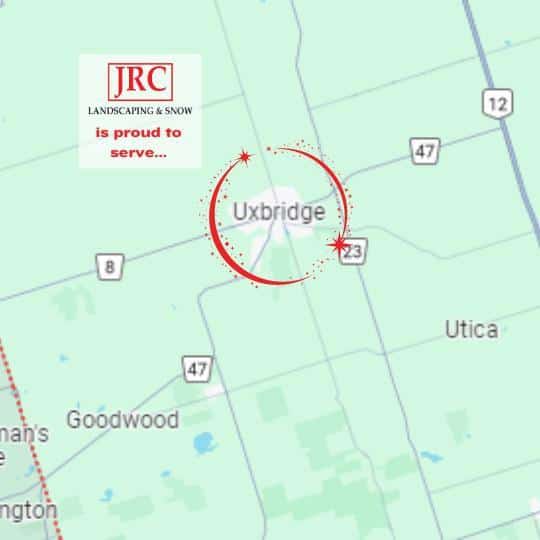 JRC Landscaping serves Uxbridge, Ontario